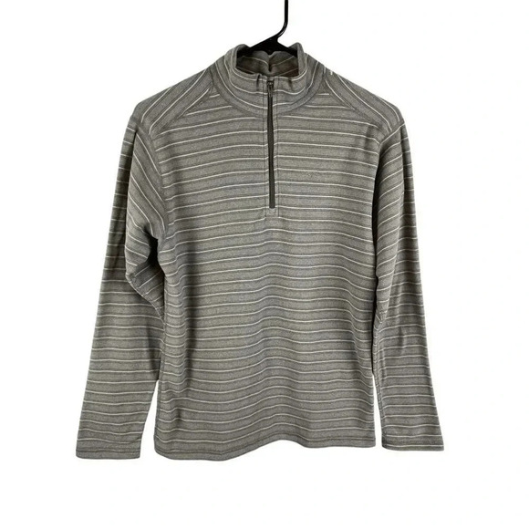 PATAGONIA FLEECE STRIPE HALF ZIP PULLOVER - Picture 1 of 14